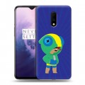 Дизайнерский пластиковый чехол для OnePlus 7 Brawl Stars