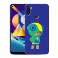 Дизайнерский пластиковый чехол для Samsung Galaxy M11 Brawl Stars