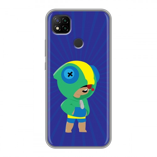 Дизайнерский силиконовый чехол для Xiaomi RedMi 9C Brawl Stars