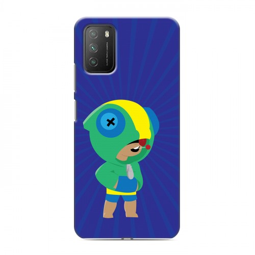 Дизайнерский пластиковый чехол для Xiaomi Poco M3 Brawl Stars