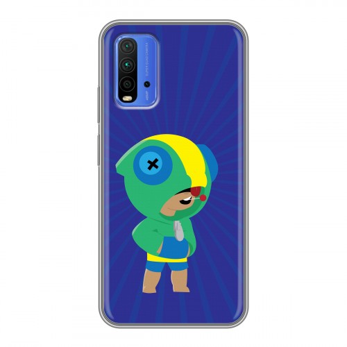 Дизайнерский силиконовый чехол для Xiaomi RedMi 9T Brawl Stars