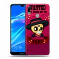 Дизайнерский пластиковый чехол для Huawei Y6 (2019) Brawl Stars