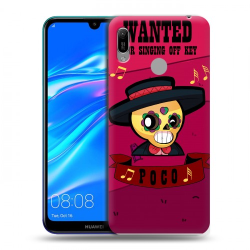 Дизайнерский пластиковый чехол для Huawei Y6 (2019) Brawl Stars