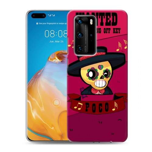 Дизайнерский пластиковый чехол для Huawei P40 Pro Brawl Stars