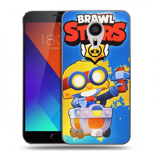 Дизайнерский пластиковый чехол для Meizu MX5 Brawl Stars