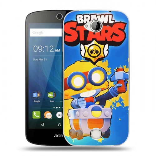 Дизайнерский силиконовый чехол для Acer Liquid Z530 Brawl Stars