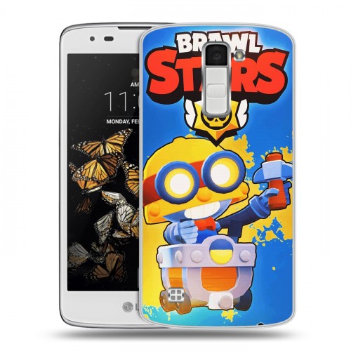 Дизайнерский пластиковый чехол для LG K8 Brawl Stars