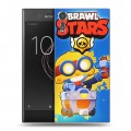 Дизайнерский пластиковый чехол для Sony Xperia XZs Brawl Stars