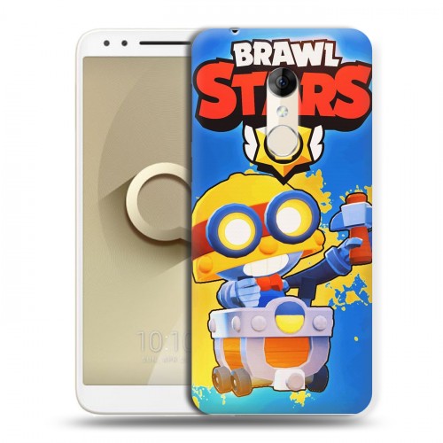 Дизайнерский пластиковый чехол для Alcatel 3 Brawl Stars