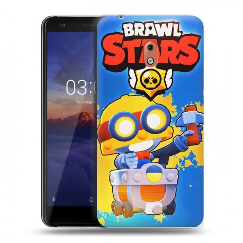 Дизайнерский силиконовый чехол для Nokia 2.1 Brawl Stars