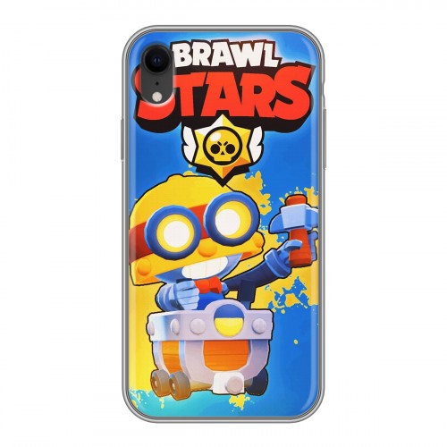 Дизайнерский пластиковый чехол для Iphone Xr Brawl Stars