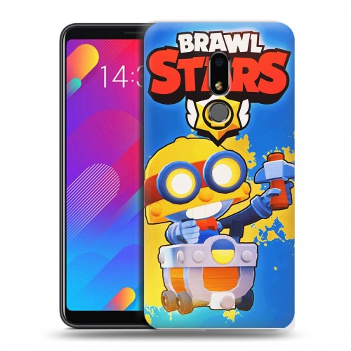 Дизайнерский пластиковый чехол для Meizu M8 Lite Brawl Stars