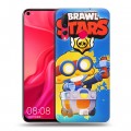 Дизайнерский пластиковый чехол для Huawei Nova 4 Brawl Stars