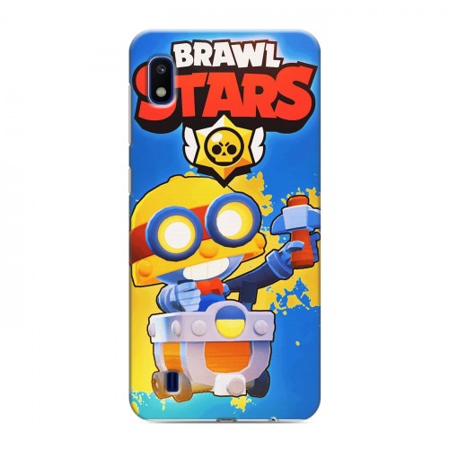 Дизайнерский пластиковый чехол для Samsung Galaxy A10 Brawl Stars