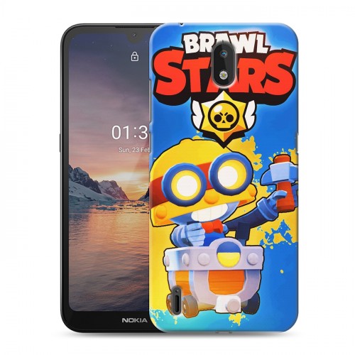 Дизайнерский силиконовый чехол для Nokia 1.3 Brawl Stars