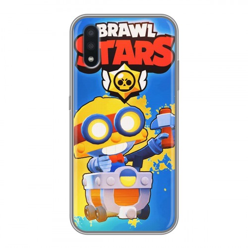 Дизайнерский силиконовый чехол для Samsung Galaxy M01 Brawl Stars