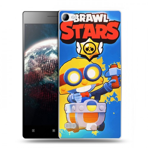 Дизайнерский пластиковый чехол для Lenovo Vibe X2 Brawl Stars