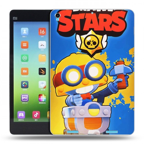 Дизайнерский силиконовый чехол для Xiaomi MiPad Brawl Stars