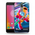 Дизайнерский пластиковый чехол для Lenovo K6 Brawl Stars