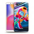 Дизайнерский пластиковый чехол для Xiaomi RedMi 6A Brawl Stars