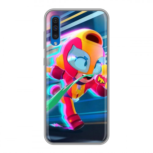 Дизайнерский силиконовый чехол для Samsung Galaxy A50 Brawl Stars