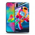 Дизайнерский силиконовый чехол для Samsung Galaxy M20 Brawl Stars