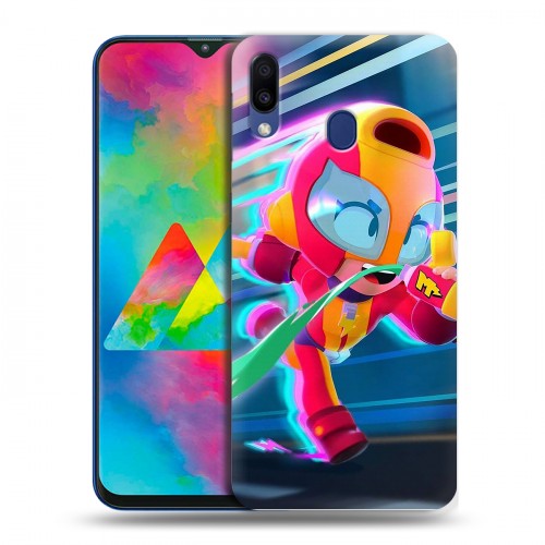 Дизайнерский силиконовый чехол для Samsung Galaxy M20 Brawl Stars