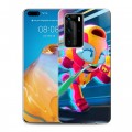 Дизайнерский пластиковый чехол для Huawei P40 Pro Brawl Stars