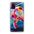 Дизайнерский силиконовый чехол для Samsung Galaxy A31 Brawl Stars