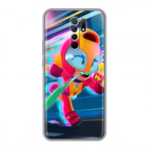 Дизайнерский пластиковый чехол для Xiaomi RedMi 9 Brawl Stars