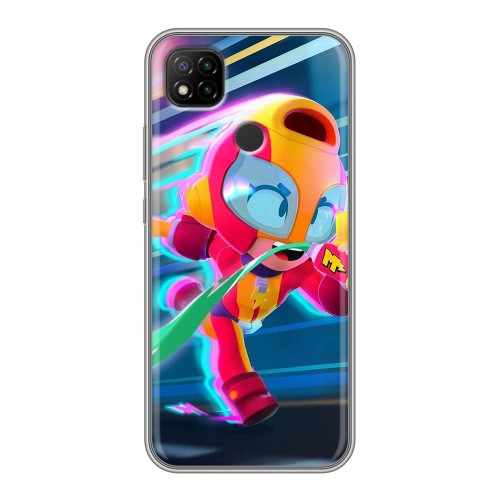 Дизайнерский силиконовый чехол для Xiaomi RedMi 9C Brawl Stars