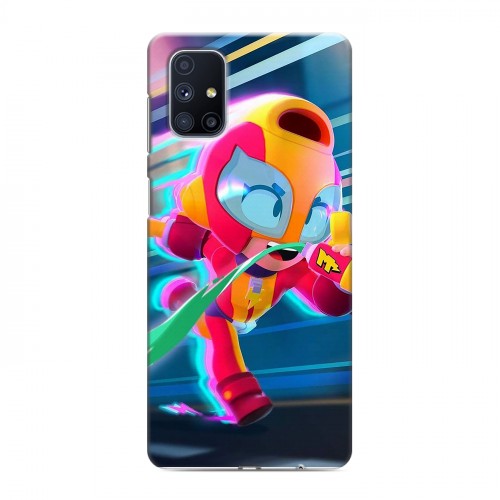 Дизайнерский пластиковый чехол для Samsung Galaxy M51 Brawl Stars