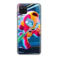 Дизайнерский силиконовый чехол для Samsung Galaxy A12 Brawl Stars