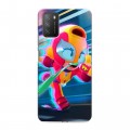 Дизайнерский пластиковый чехол для Xiaomi Poco M3 Brawl Stars