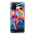 Дизайнерский силиконовый чехол для OPPO A54 Brawl Stars