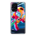 Дизайнерский силиконовый чехол для XIaomi Poco F5 Brawl Stars