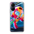 Дизайнерский пластиковый чехол для Xiaomi Poco C65 Brawl Stars