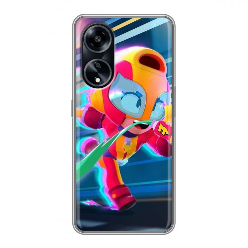 Дизайнерский силиконовый чехол для OPPO A1 Pro Brawl Stars