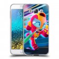 Дизайнерский пластиковый чехол для Samsung Galaxy E5 Brawl Stars