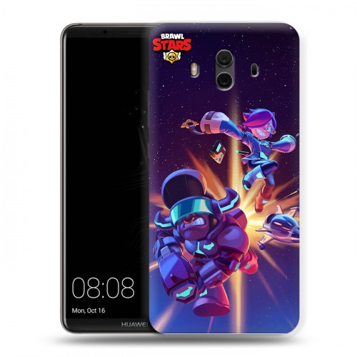 Дизайнерский пластиковый чехол для Huawei Mate 10 Brawl Stars