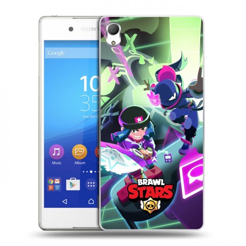 Дизайнерский пластиковый чехол для Sony Xperia Z3+ Brawl Stars