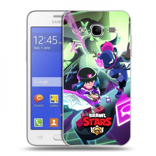 Дизайнерский силиконовый чехол для Samsung Galaxy J7 Brawl Stars