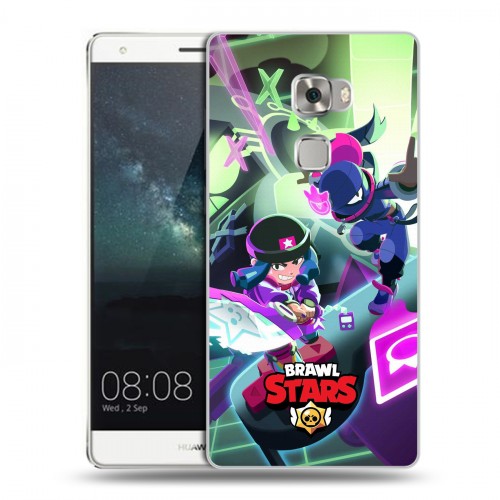 Дизайнерский пластиковый чехол для Huawei Mate S Brawl Stars