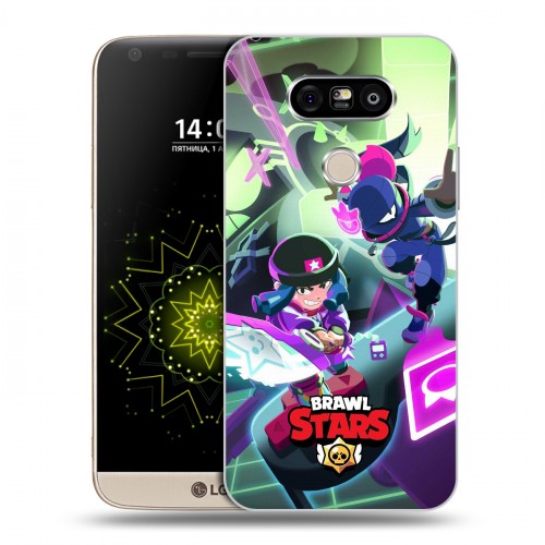 Дизайнерский пластиковый чехол для LG G5 Brawl Stars