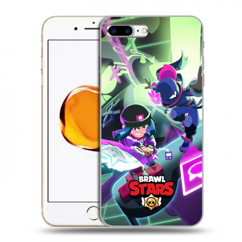 Дизайнерский пластиковый чехол для Iphone 7 Plus / 8 Plus Brawl Stars