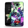 Дизайнерский пластиковый чехол для LG K4 Brawl Stars