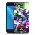 Дизайнерский силиконовый чехол для Asus ZenFone Live Brawl Stars