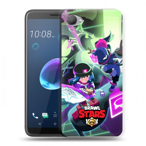 Дизайнерский пластиковый чехол для HTC Desire 12 Brawl Stars