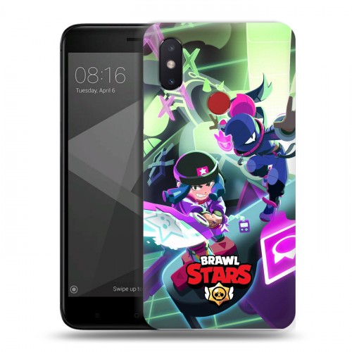 Дизайнерский пластиковый чехол для Xiaomi Mi8 SE Brawl Stars