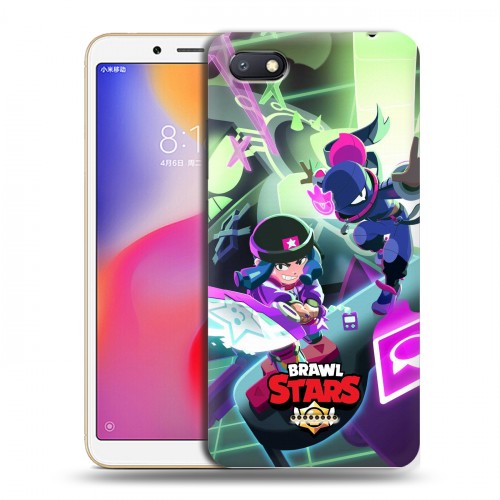 Дизайнерский пластиковый чехол для Xiaomi RedMi 6A Brawl Stars